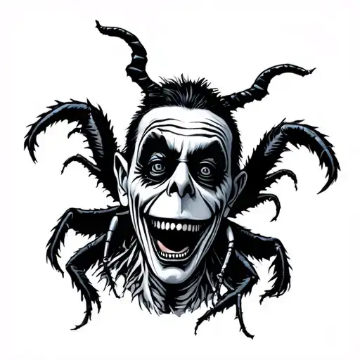 Beetlejuice tattoo design idea