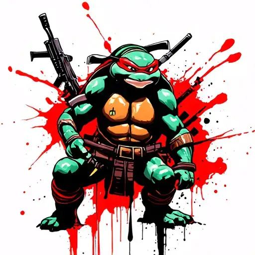 Teenage Mutant Ninja Turtles: The Last Ronin  tattoo design idea