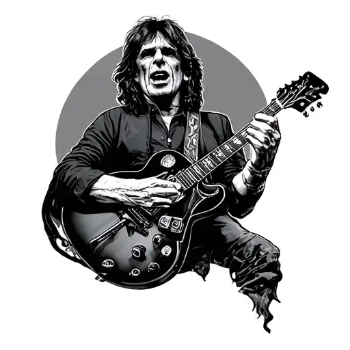 AC/DC tattoo design idea