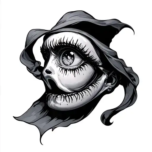 anxiety stress time tattoo design idea