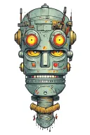 bender futurama tattoo design idea