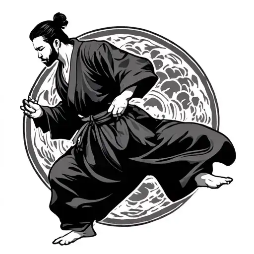 Aikido tattoo design idea