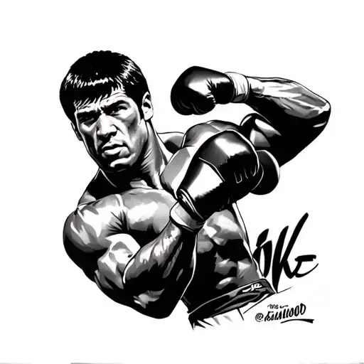 Rocky Balboa tattoo design idea
