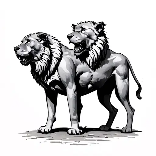 Romulus And Remus tattoo design idea