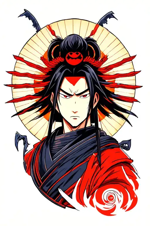 Hashirama Senju tattoo design idea