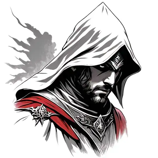 Ezio Auditore tattoo design idea