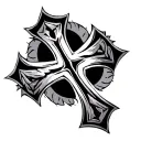 Nordic Cross tattoo design idea