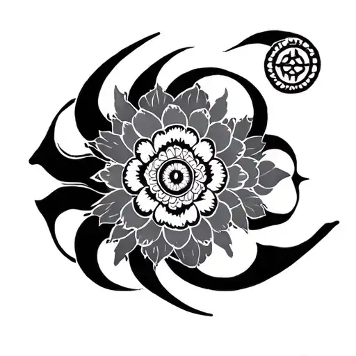 Karma sanskrit tattoo design idea
