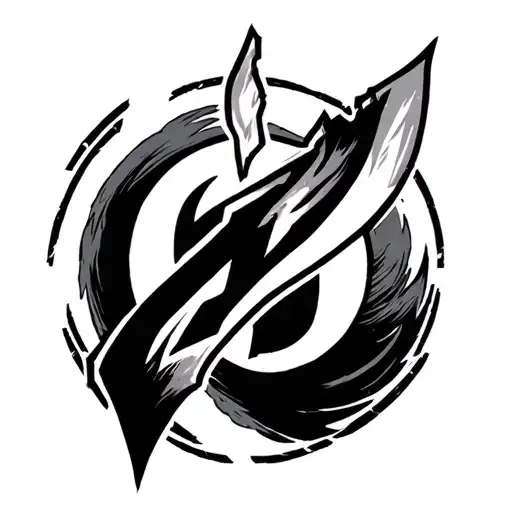 NYC but Majin symbol tattoo design idea