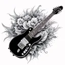 telecaster tattoo design idea