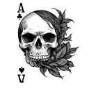 Ace tattoo design idea