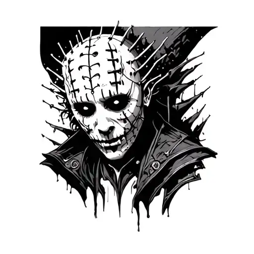 Hellraiser tattoo design idea