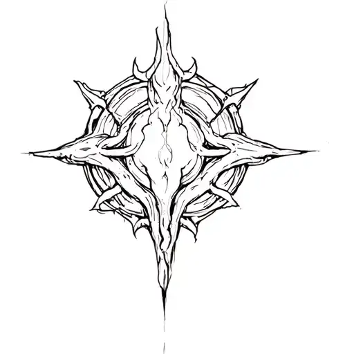 Anus tattoo design idea