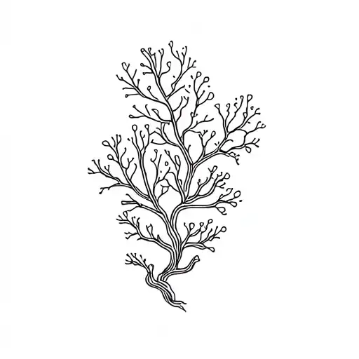 Corals  tattoo design idea
