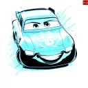 lightning McQueen 95 tattoo design idea