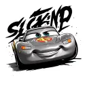 lightning McQueen 95 tattoo design idea