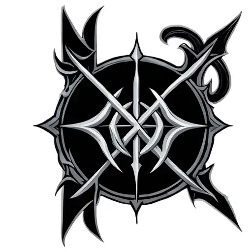 Elder Futhark tattoo design idea