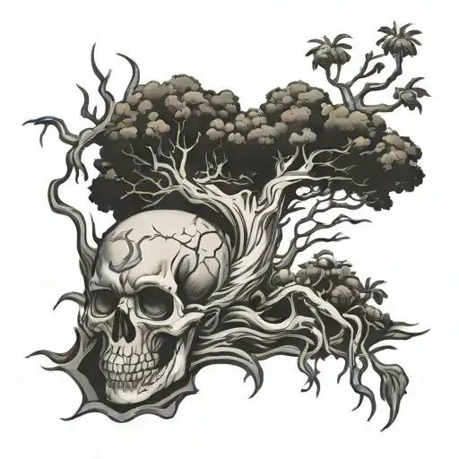 Poison Tree tattoo design idea