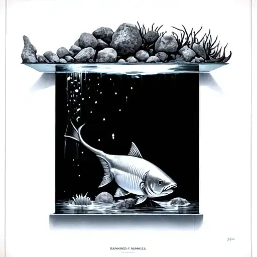 Bernardo Daniel Castillo Ramirez, aquarium, 1997 tattoo design idea