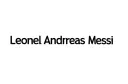 "Leonel Andreas Messi " tattoo design idea