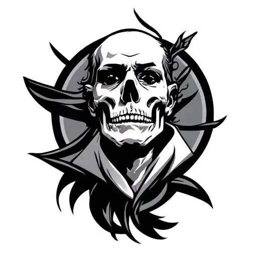 segma independent male tattoo design idea