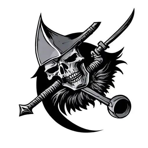 Executioner tattoo design idea