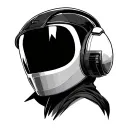 Music inspired tattoo design combining Daft Punk, Marshmello, Avicii and Ozzy. tattoo design idea