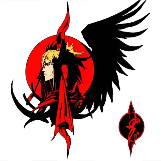 • Edward Elric as Adam, Truth as God  tattoo design idea