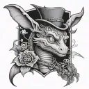 figment tattoo design idea