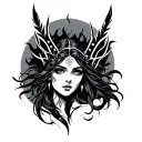 Freya Rune tattoo design idea