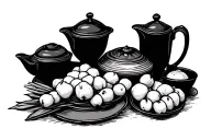 Corningware tattoo design idea