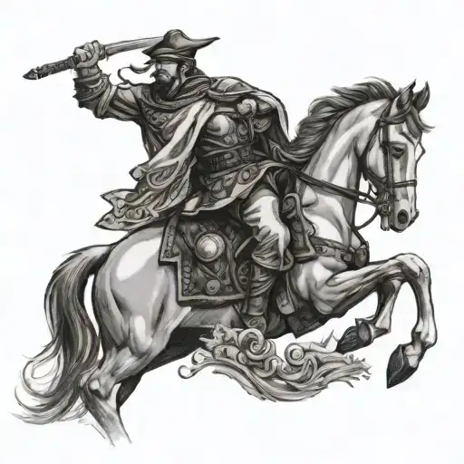 ukrainian cossack tattoo design idea