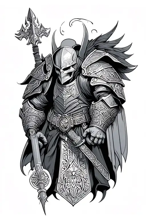 warhammer alpha legion tattoo design idea
