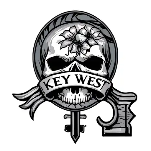 Key West tattoo design idea