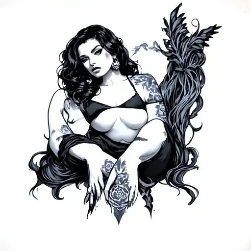 Slut tattoo design idea