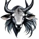 Pisces Taurus tattoo design idea