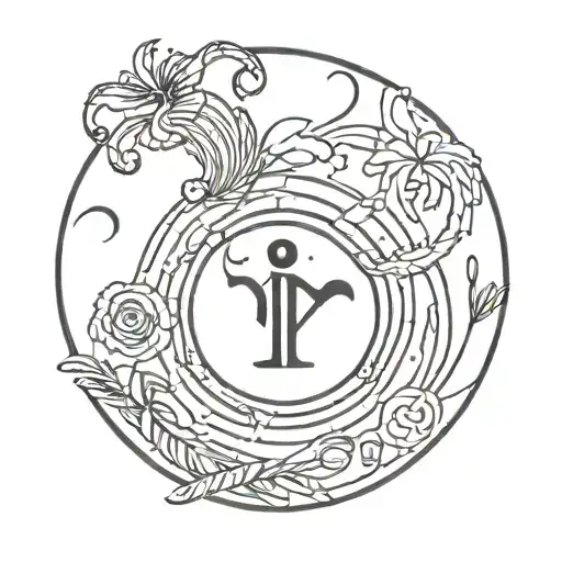 Leo And Scorpio libra sign, feminine, dainty, thin lines tattoo design idea