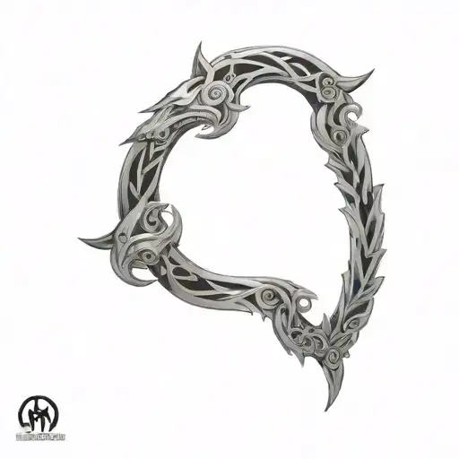 Coverup Norse Mythology tattoo design idea