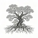 yggdrasil tree tattoo design idea