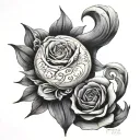 quote on neck tattoo design idea