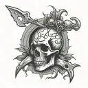 nothing Can stop me not even surgery logo tattoo design idea