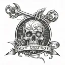 nothing Can stop me not even surgery logo tattoo design idea