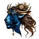 Virgo, libra, Taurus tattoo design idea