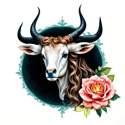 Virgo, libra, Taurus tattoo design idea