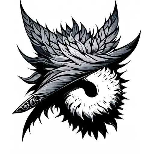 Quiver tattoo design idea