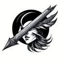 Quiver tattoo design idea