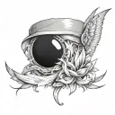 Cuckold tattoo design idea