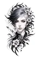 Zenitsu tattoo design idea