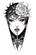 Zenitsu tattoo design idea