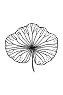 ginko leaf and strength inspired tattoo design idea